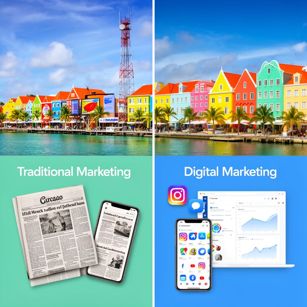 Digital Marketing vs Traditional Marketing in Curaçao: Which Delivers Better Results? - Digital Marketing